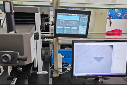 Härte prüfung-HV-Vickers