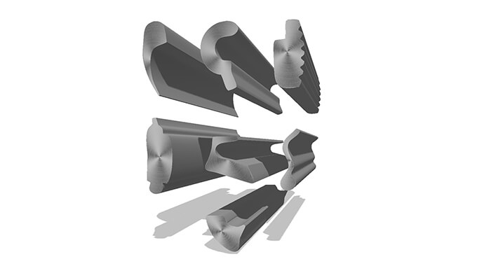 Armband schnalle, speziell geformter Faden